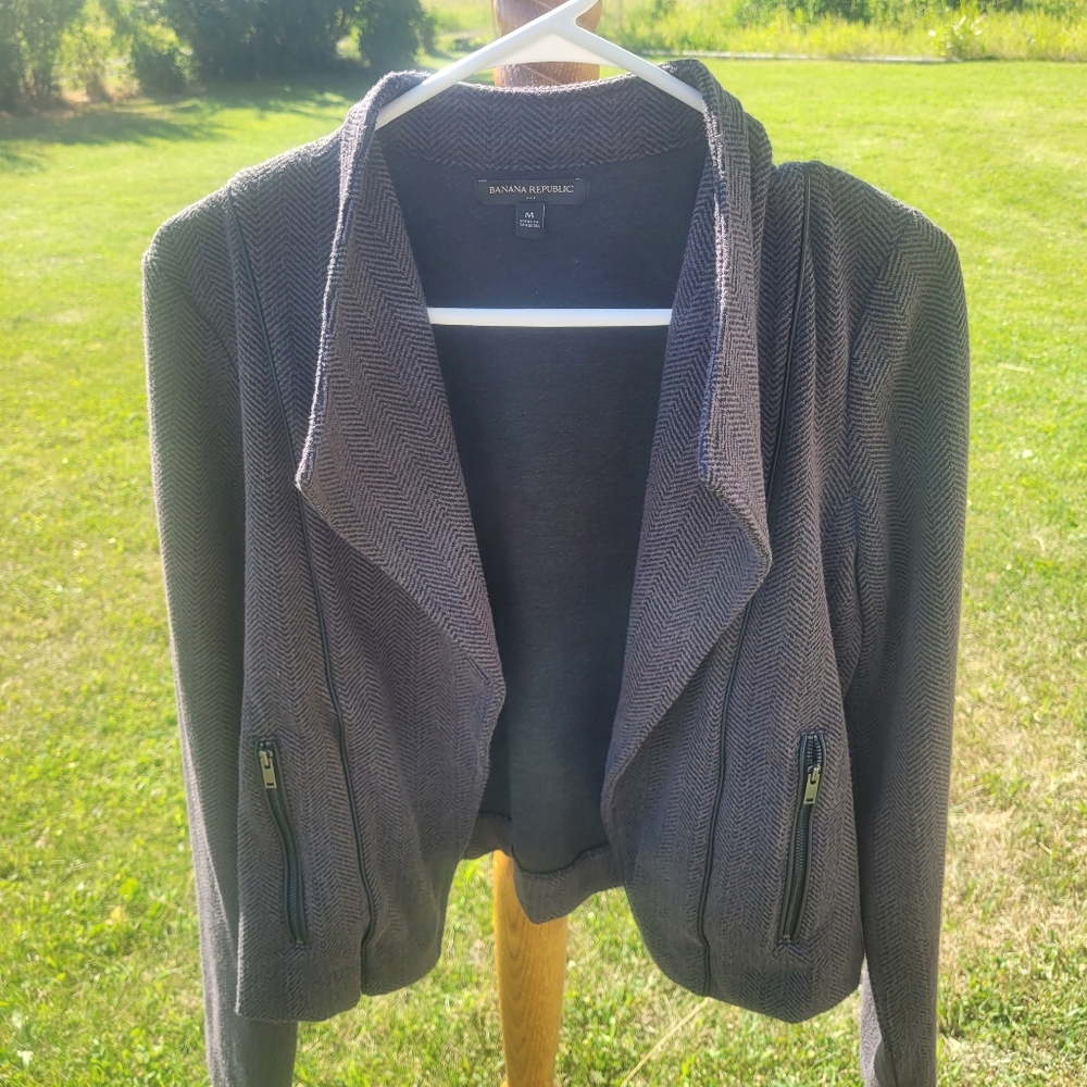 Banana Republic Charcoal Women's Blazer